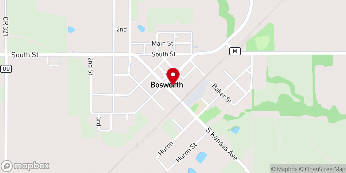 Map showing location of One Stop Convenience