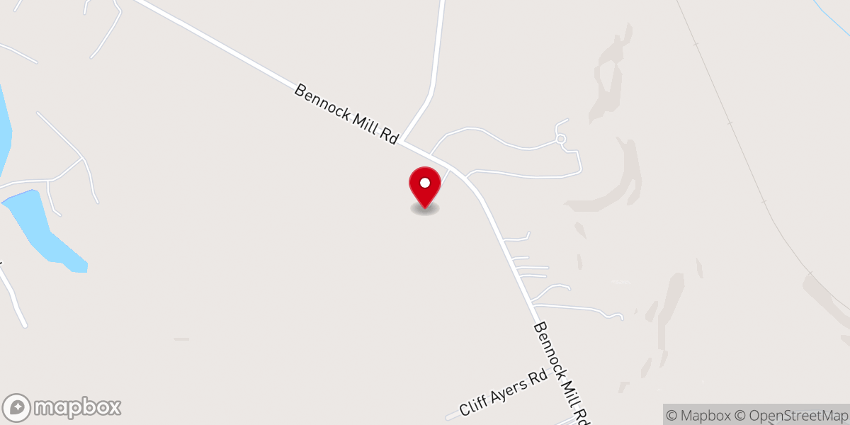 Map showing location of Newness of Life Missionary Baptist Church