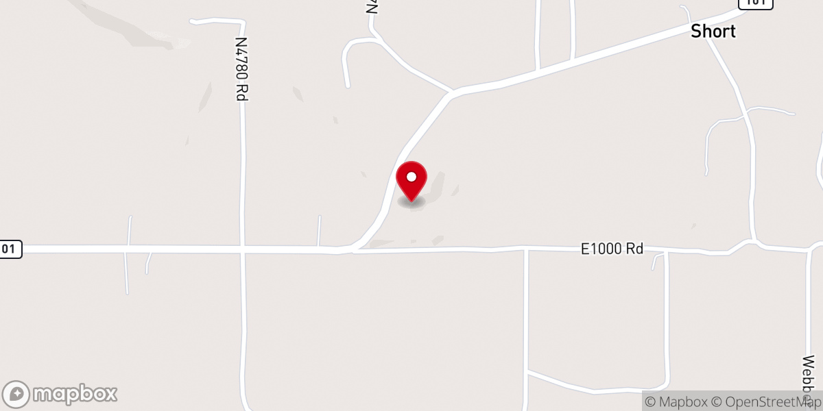 Map showing location of Short Church