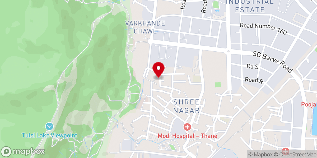 Map showing location of Mahaneh-Dan Fellowship Pentecostal Church