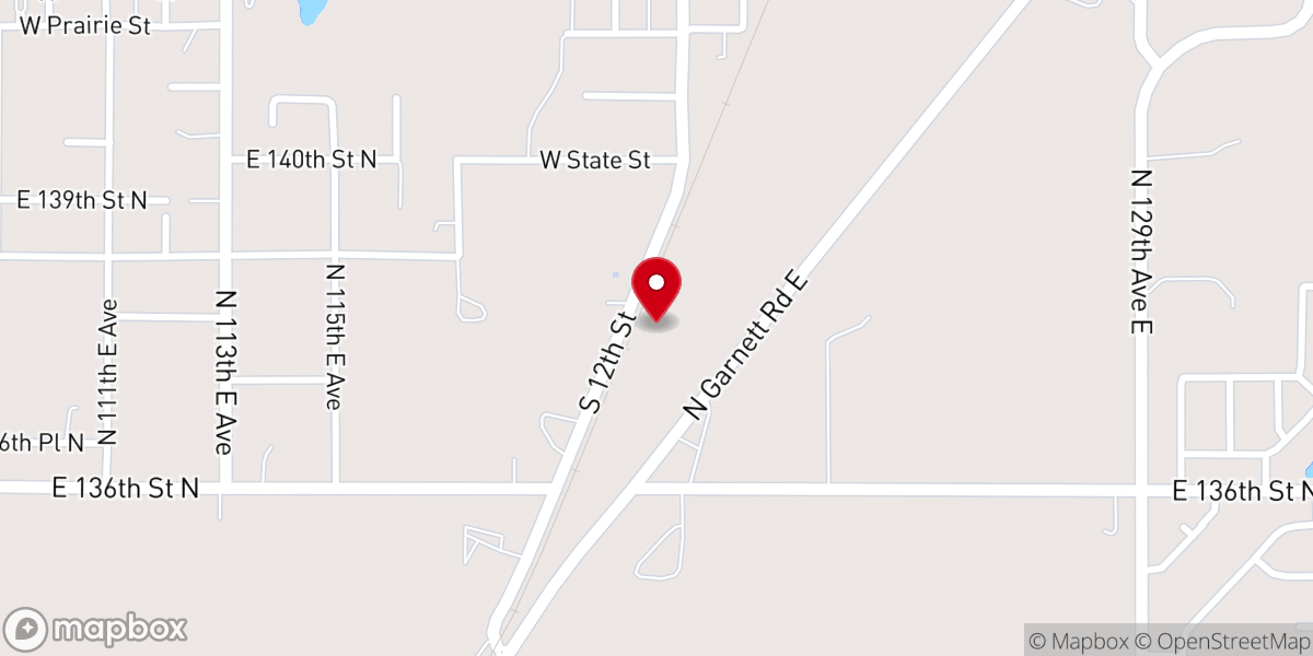 Map showing location of Okie Packaging & Industrial Supplies