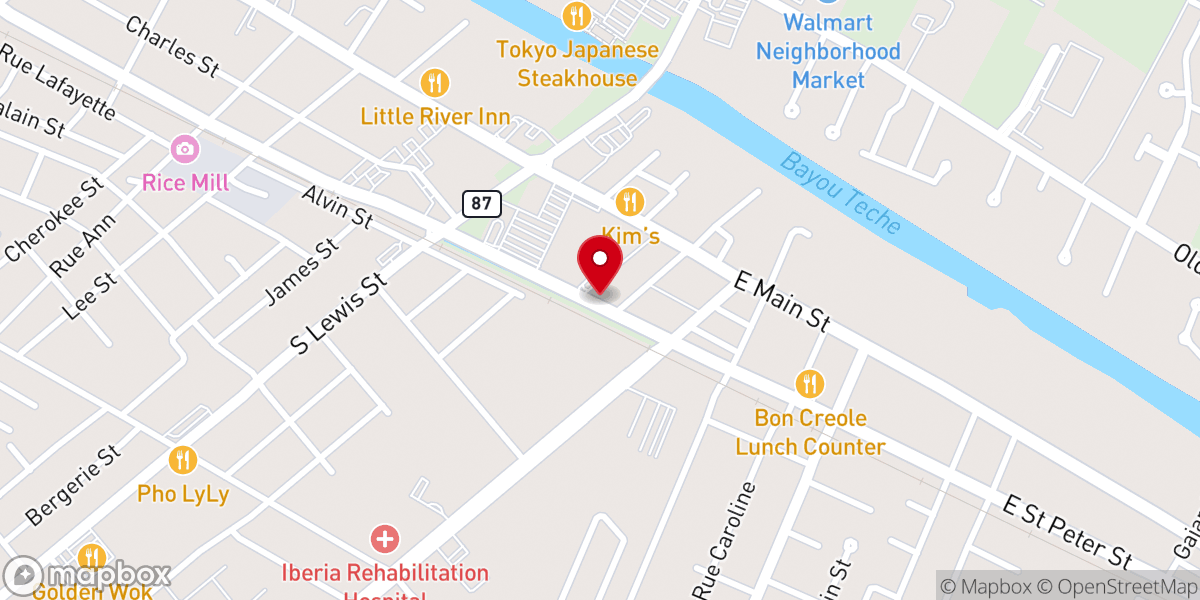 Map showing location of The Community Church
