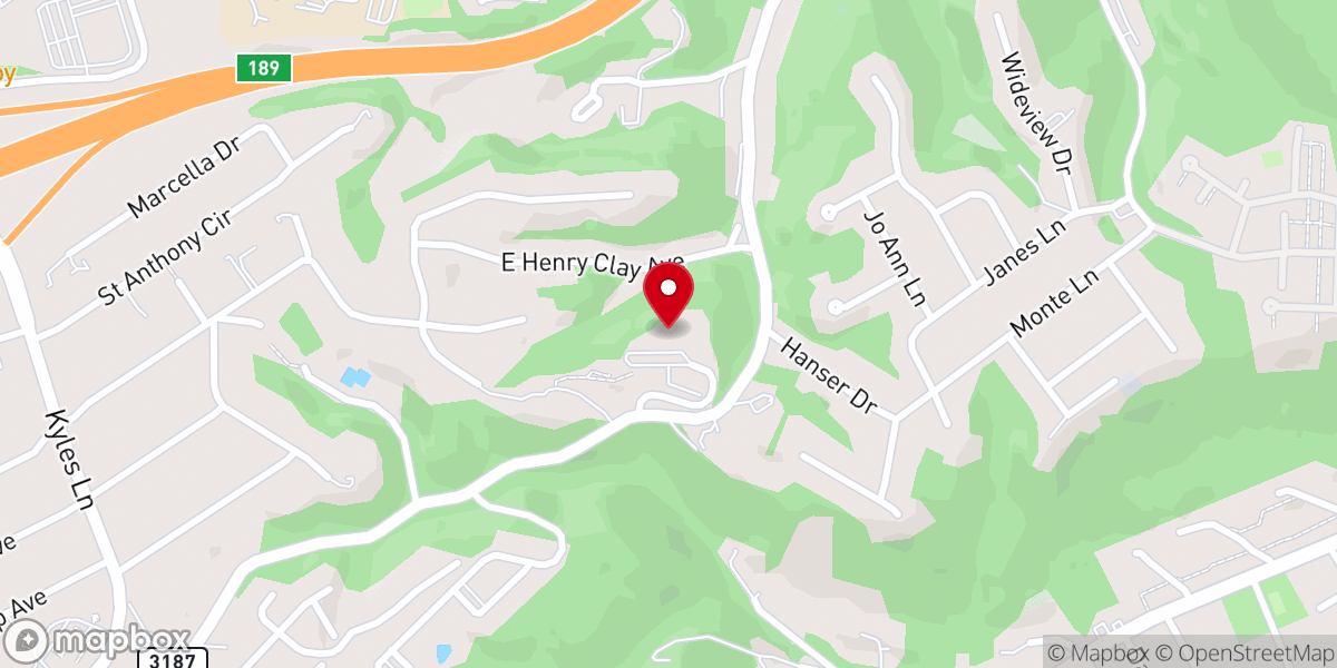 Map showing location of Community Of Faith Presbyterian Church