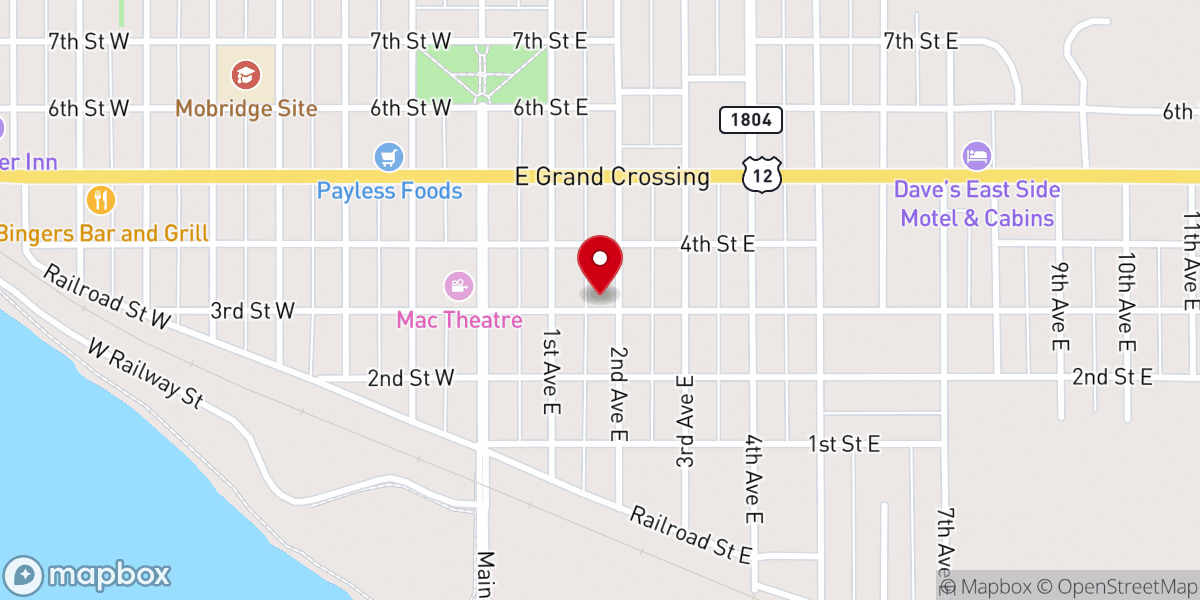 Map showing location of New Freedom In Christ Church