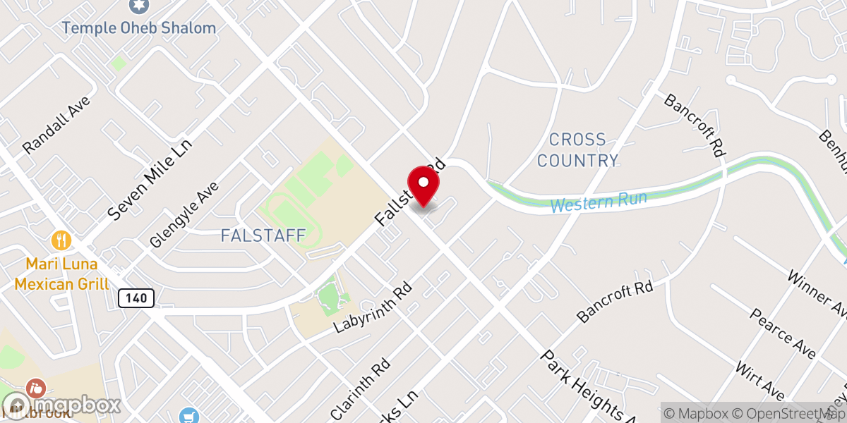 Map showing location of Ahavat Shalom Congregation Inc