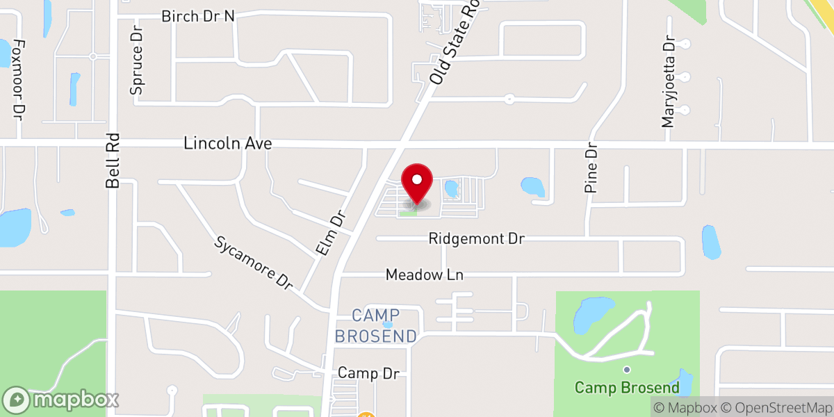Map showing location of Noah's Ark Christian Preschool