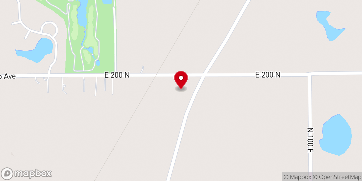 Map showing location of Fairview Missionary Church