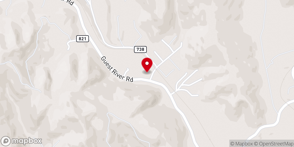 Map showing location of Deliverance Fellowship Church