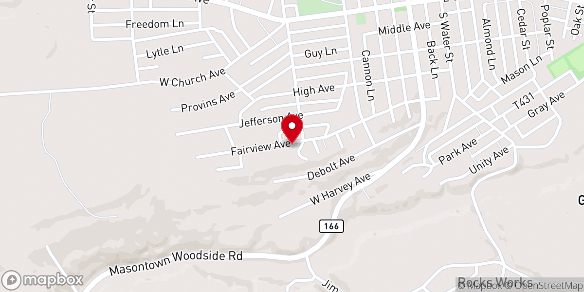 Map showing location of Confirming Word Ministry