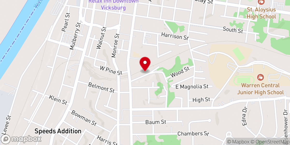 Map showing location of House of Peace Worship Church