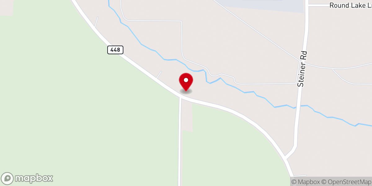 Map showing location of Pilgrim Rest Church