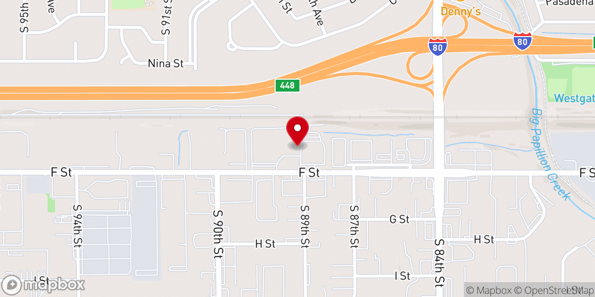 Map showing location of New Era Baptist State Convention Ofnebraska Inc