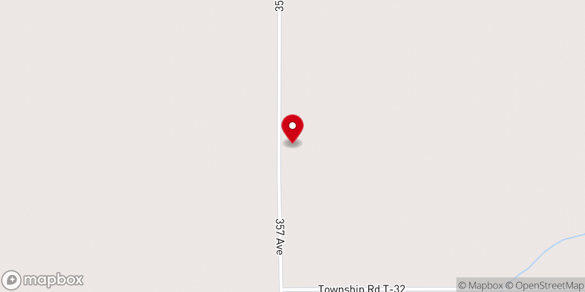Map showing location of West Zion Lutheran Church