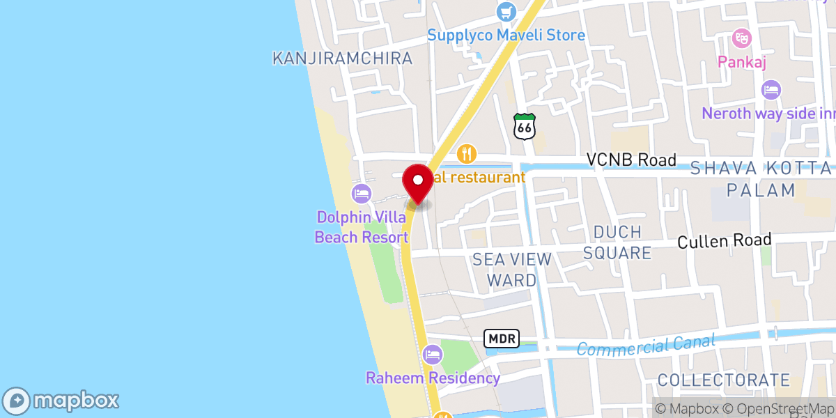 Map showing location of St. Sebastian's Roman Catholic Church