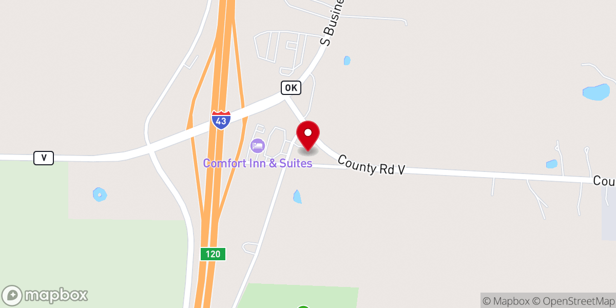 Map showing location of Reformation Presbyterian Church