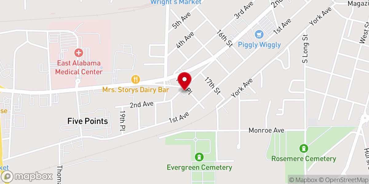 Map showing location of Deeper Impact Ministry, Inc.