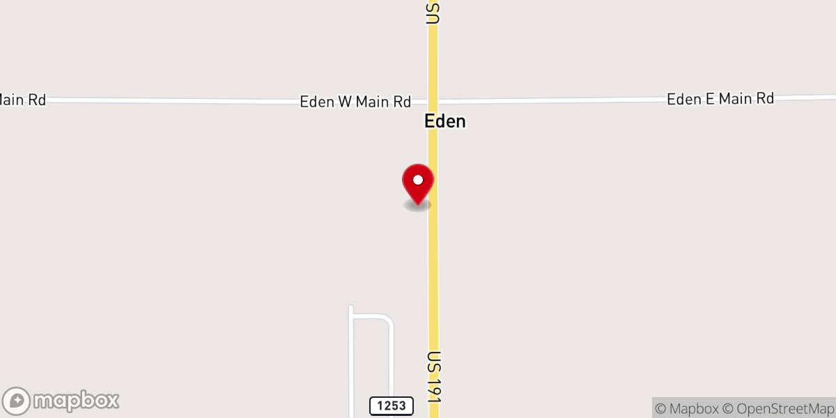 Map showing location of St. Christopher Mission Church