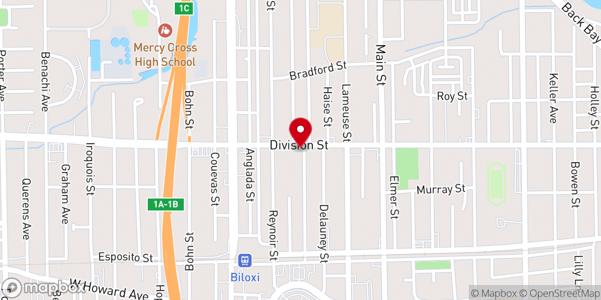 Map showing location of Our Mother of Sorrows Catholic Church