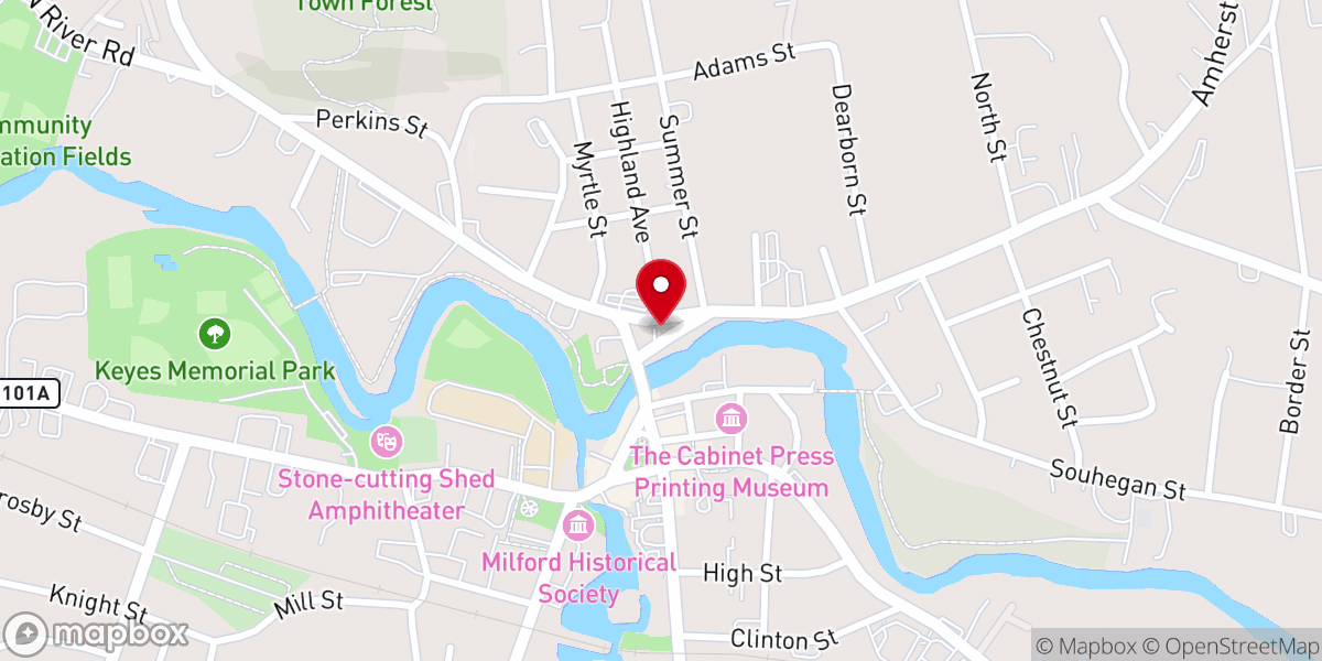 Map showing location of Church of Our Saviour