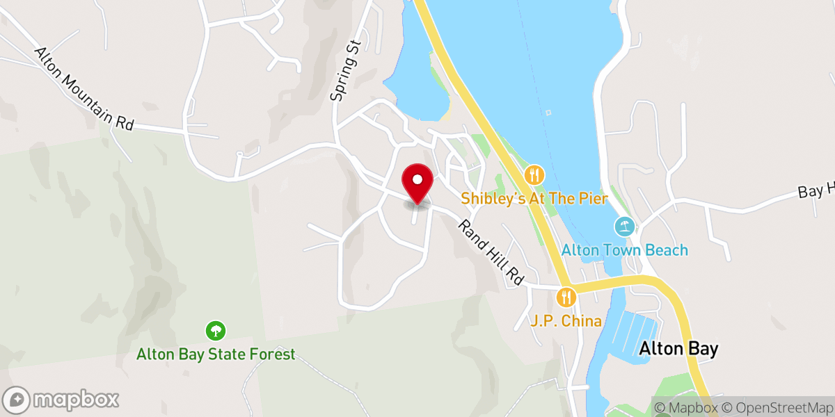 Map showing location of Bay Church Advent Christian