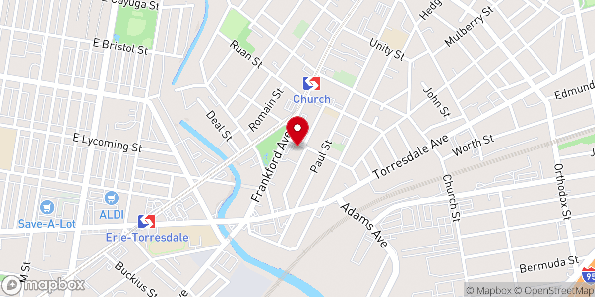 Map showing location of Iglesia Evangelica Discipulos de Jesus Cristo
