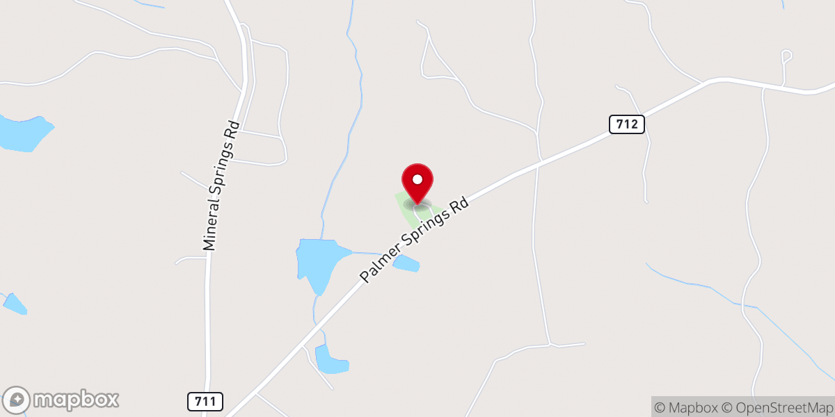 Map showing location of Penuel RZUA Church