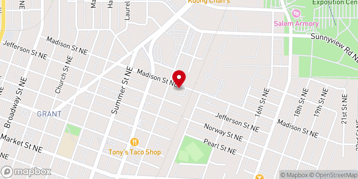 Map showing location of Casa De Oracion