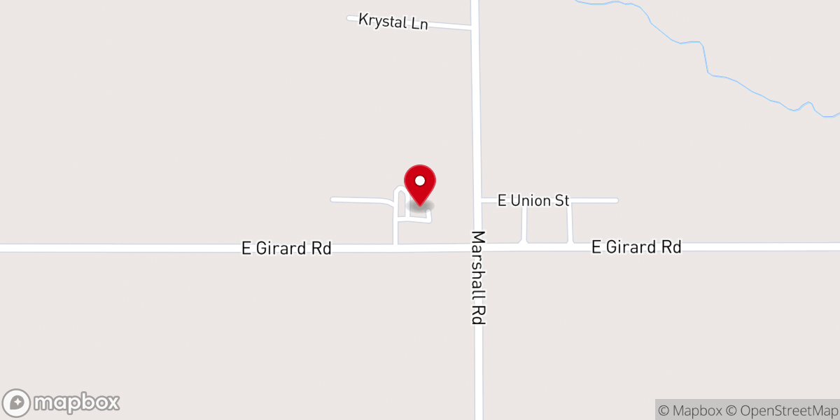 Map showing location of TREES Church