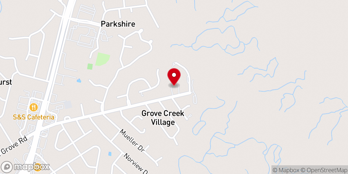 Map showing location of The Church of God of Prophecy
