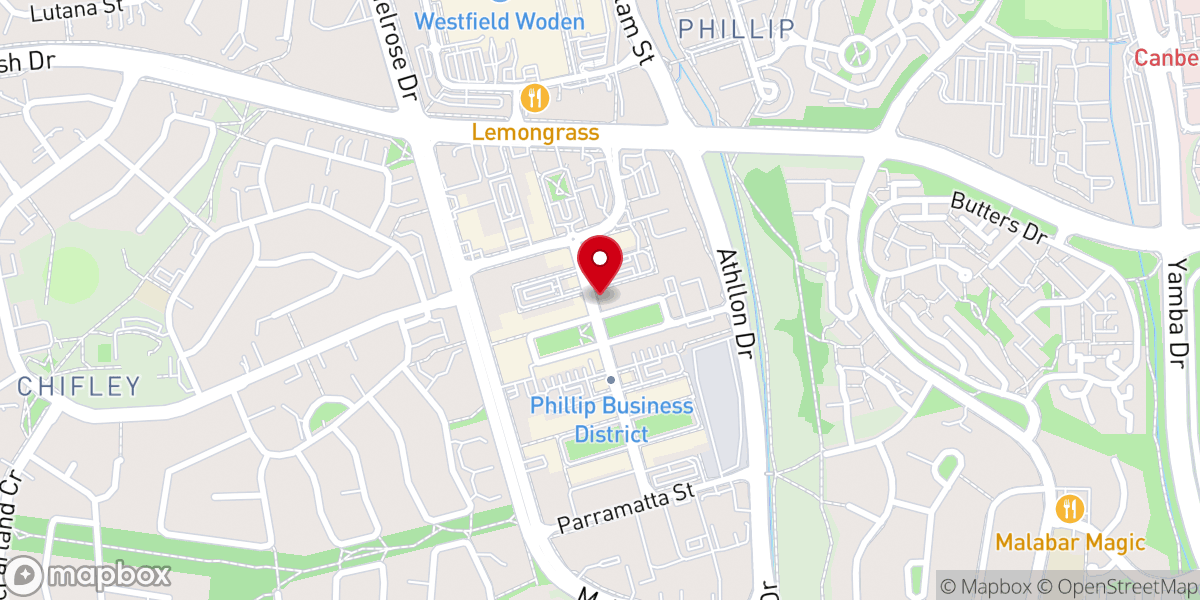 Map showing location of Bethel Pentecost Church