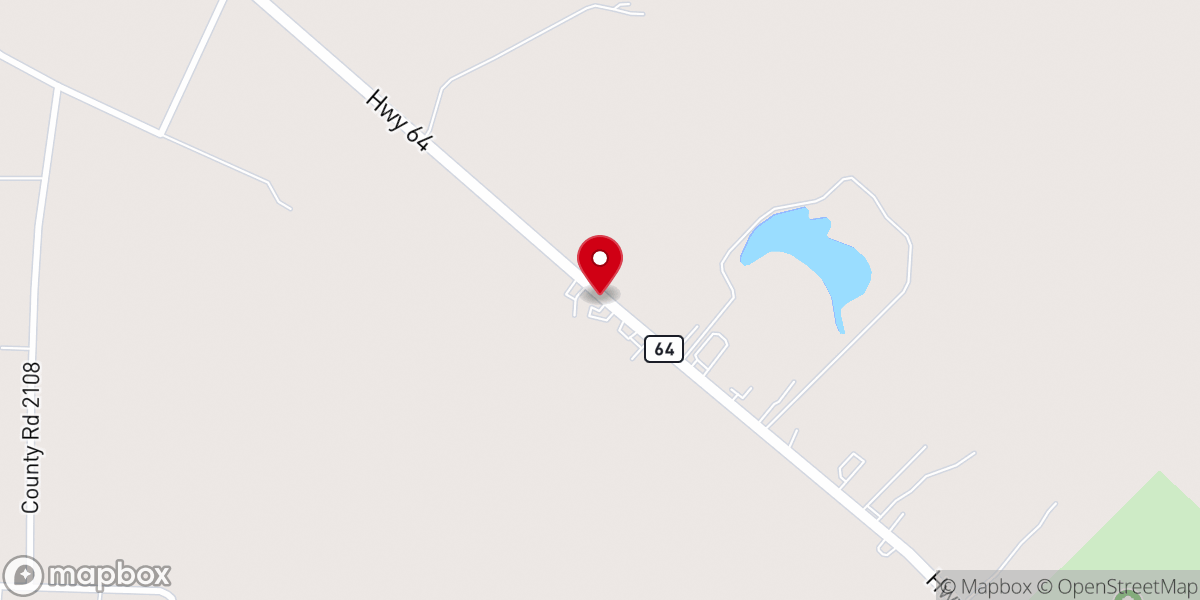 Map showing location of Holy Cross Lutheran Church