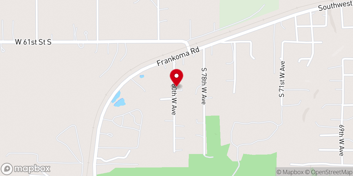 Map showing location of Midway Full Gospel Church