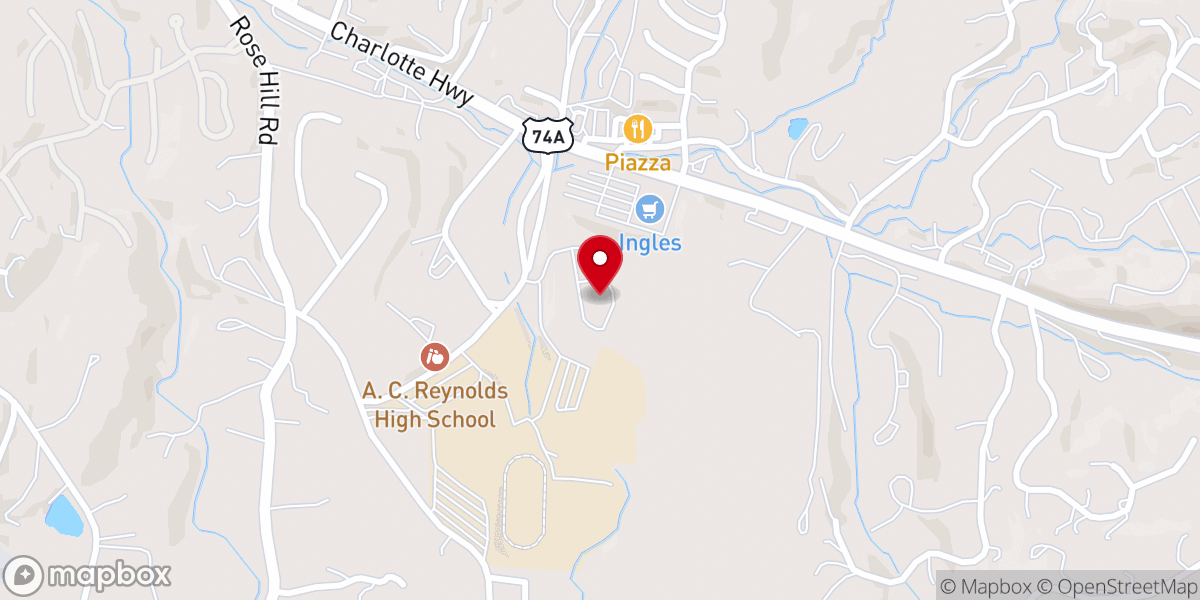 Map showing location of Covenant Community Church