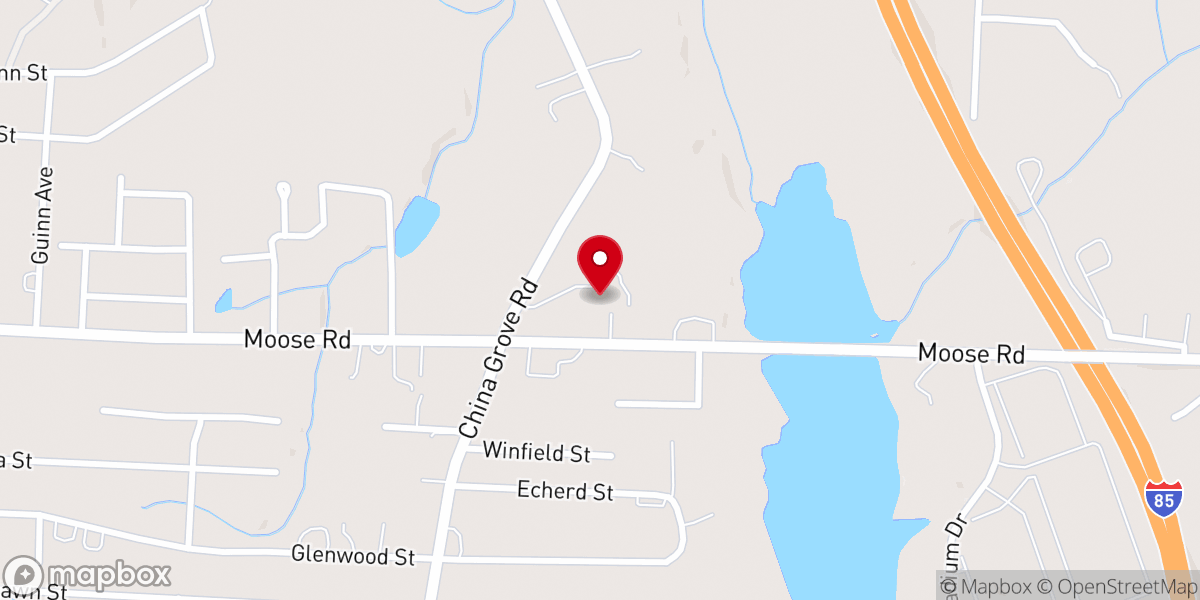 Map showing location of City Revival Church