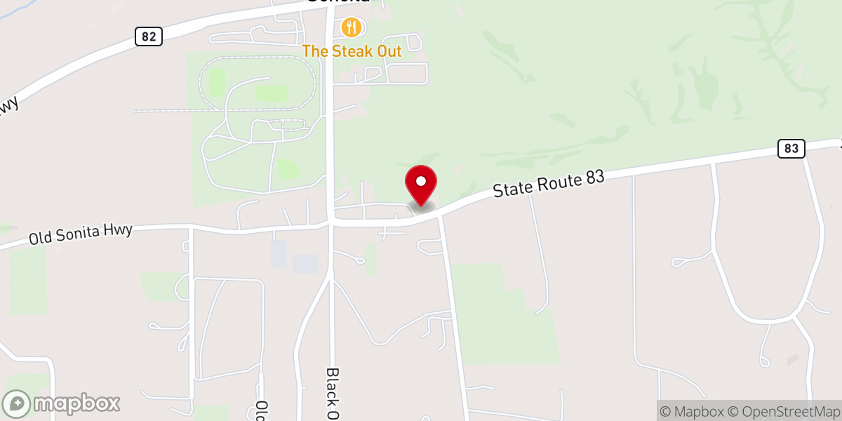 Map showing location of the VINE Church Sonoita
