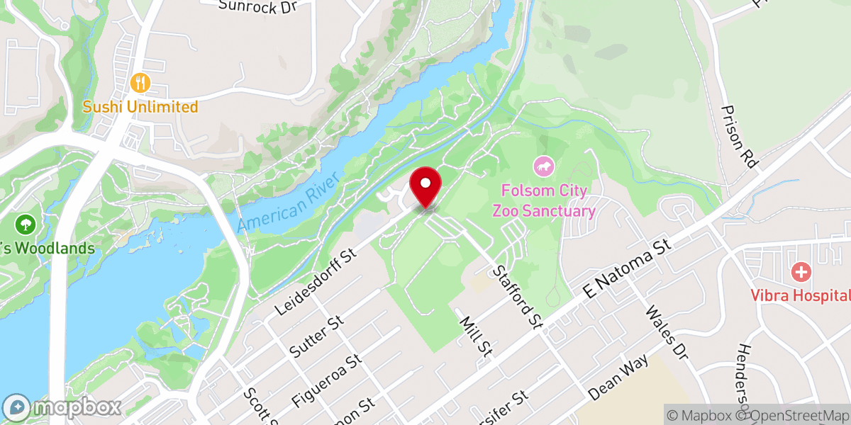 Map showing location of Johnny Cash Trail