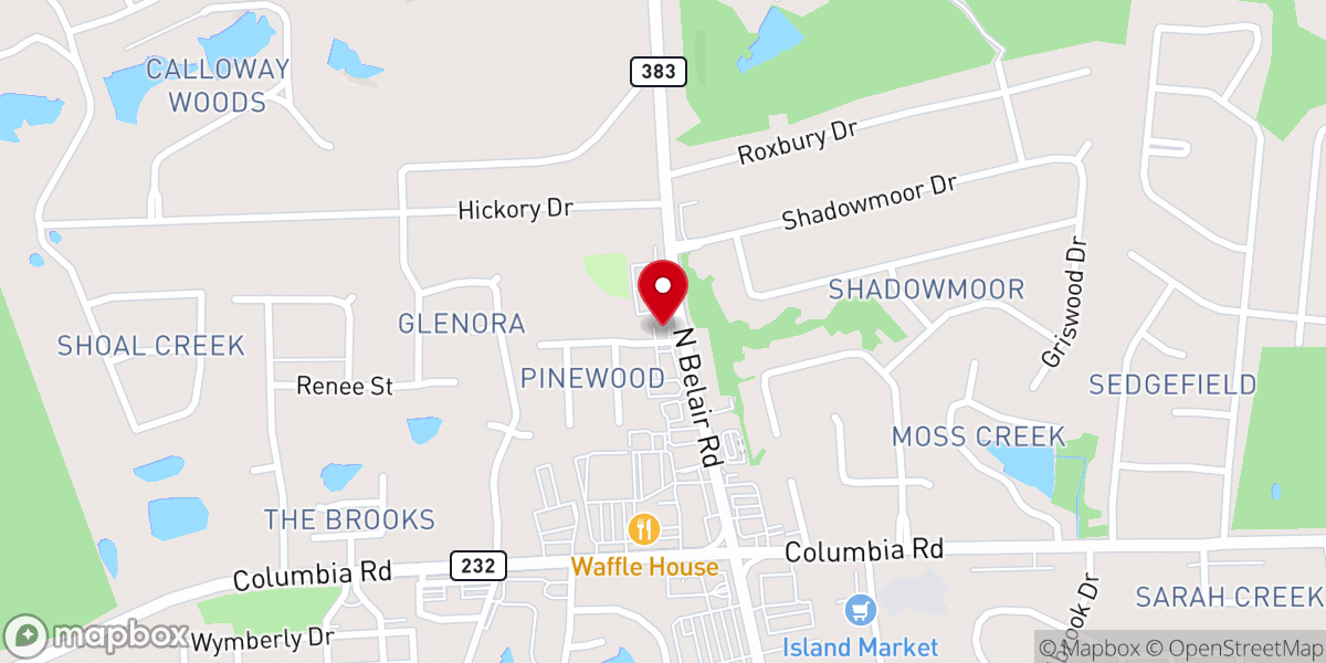Map showing location of Daily Word Inc