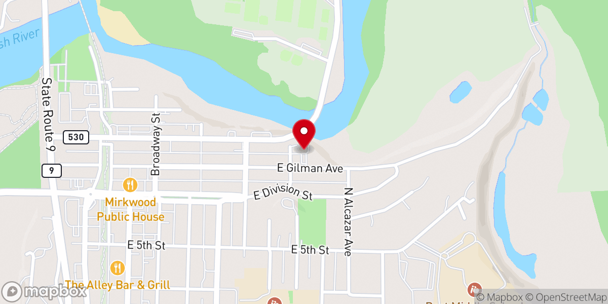 Map showing location of Arlington Seventh-day Adventist Church