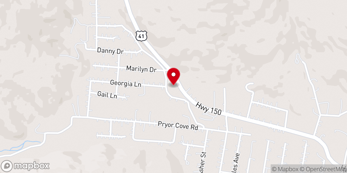 Map showing location of Jasper Adventist Christian School