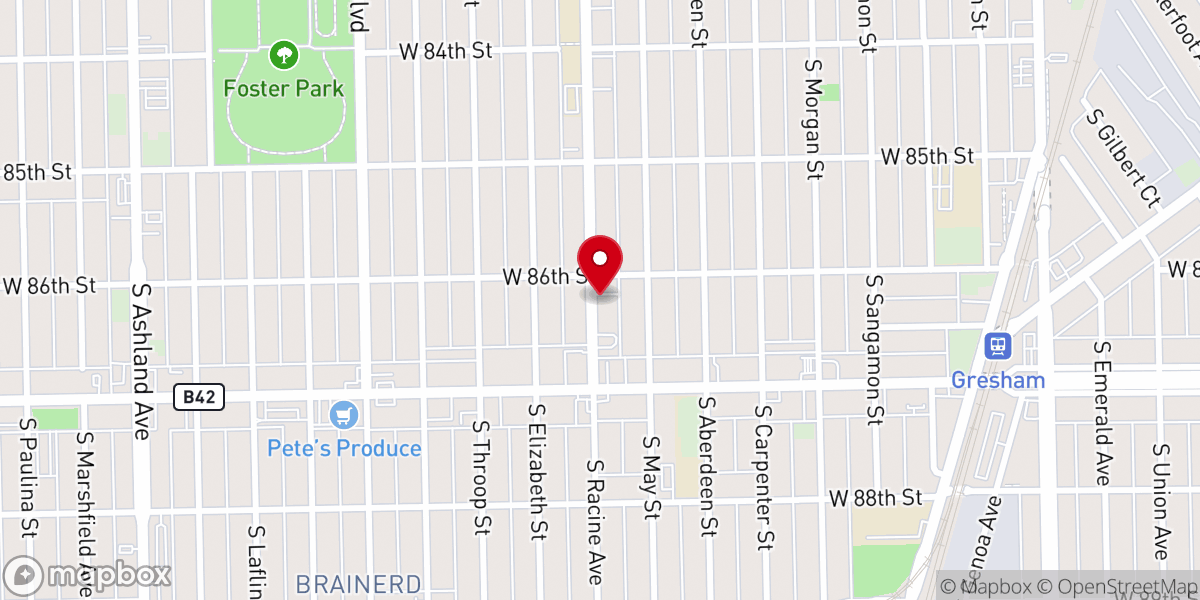 Map showing location of Faith in God Anointed Ministries COGIC