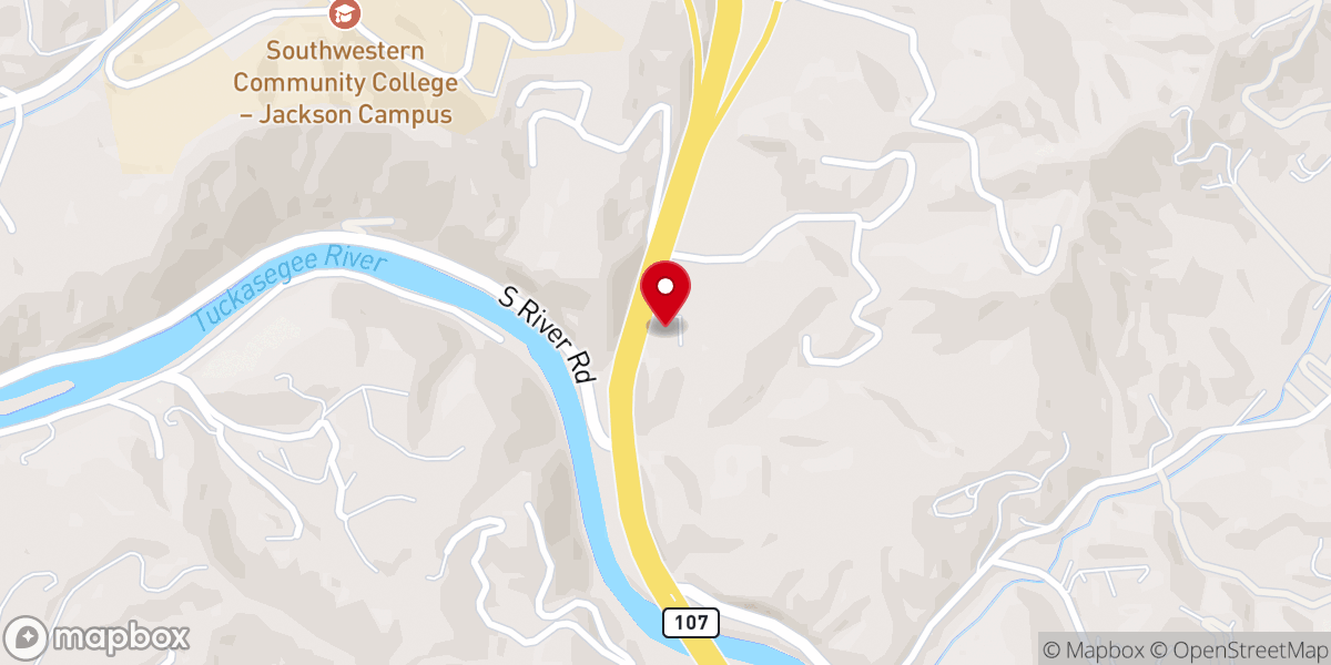 Map showing location of Shepherd of the Hills Lutheran Church