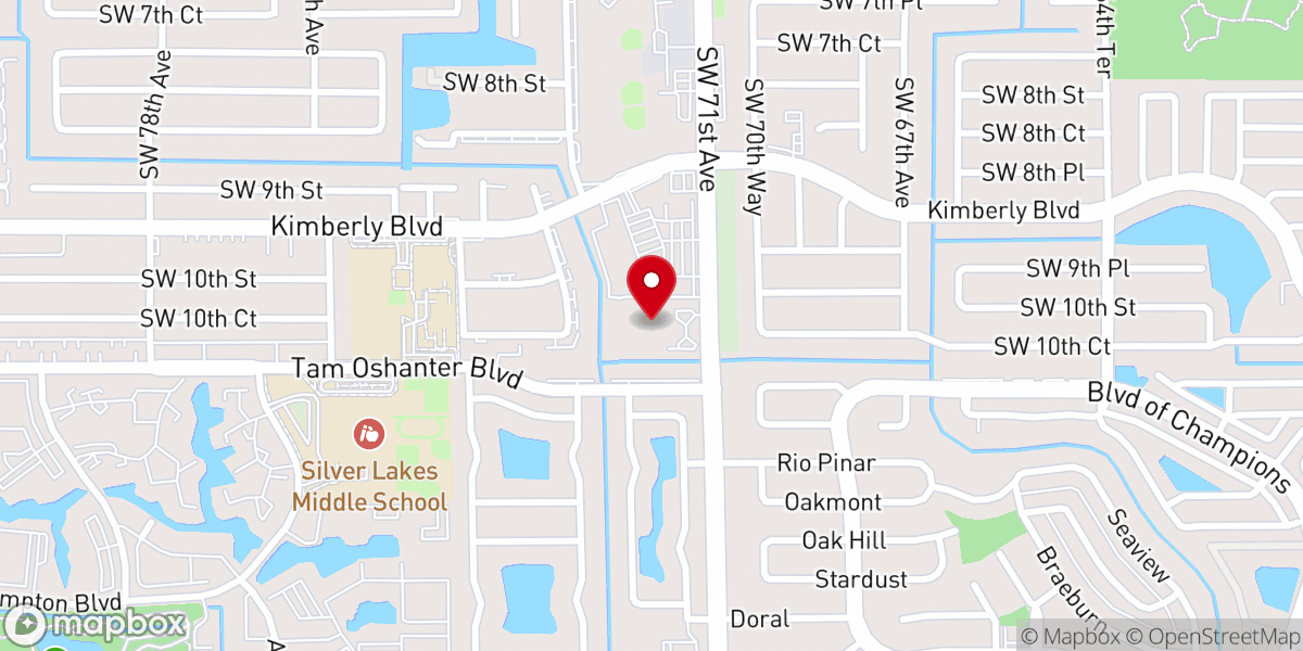 Map showing location of Bethesda Alliance Church, Inc. / Eglise Alliance Bethesda