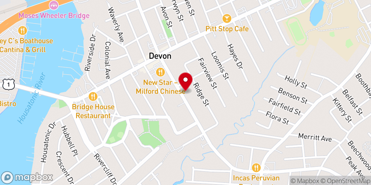 Map showing location of St Ann Church