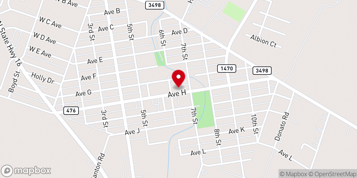 Map showing location of Cristo View Church