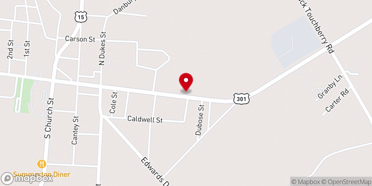 Map showing location of Brethren Fellowship Outreach Ministry
