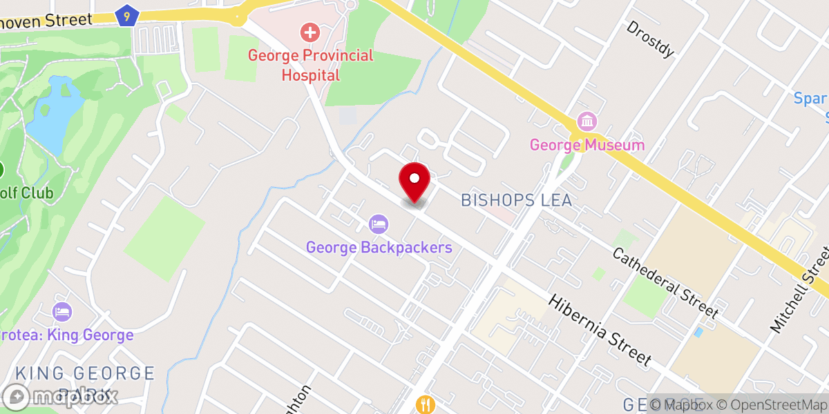Map showing location of Joshua Generation Church George