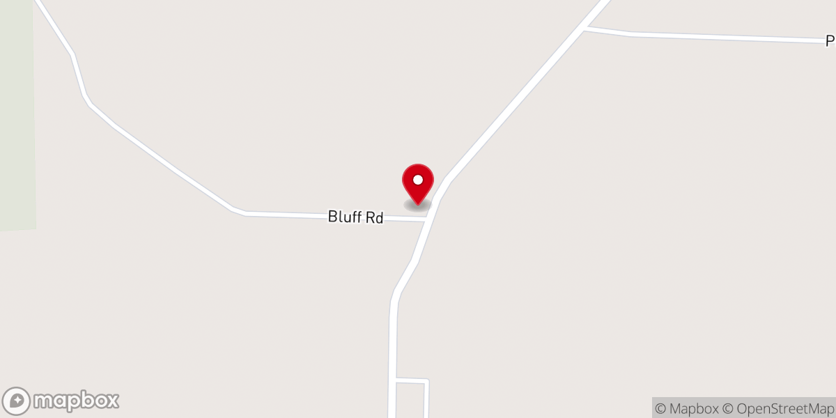 Map showing location of Eaton United Methodist Church