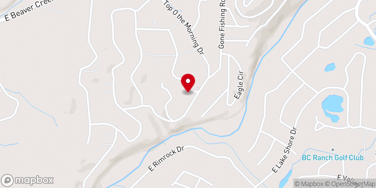 Map showing location of Montezuma Chapel