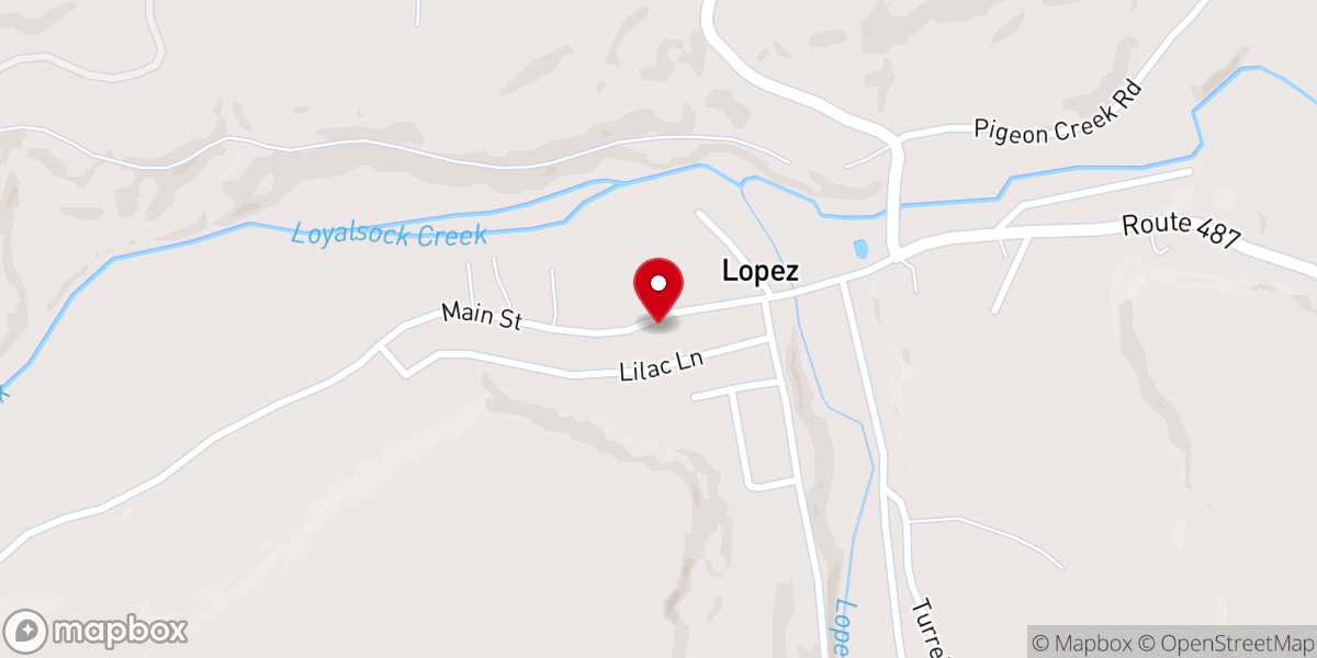 Map showing location of St Vladimir's Orthodox Church
