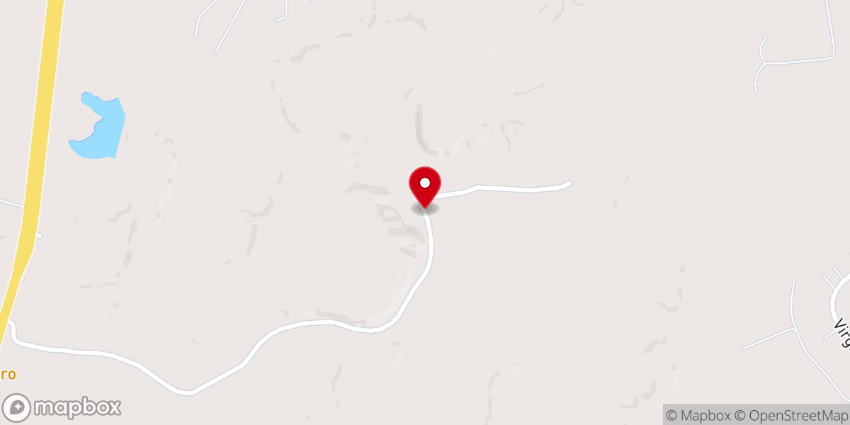 Map showing location of Girl Scouts Camp Marydale